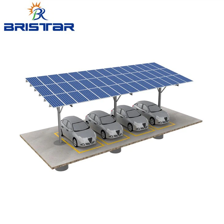 Solar Panel Mounting Carport Frame